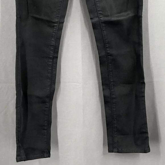 AG Adriano Golschmied Jeans Womens 24 Black The Stilt Cigarette Leg Denim 24x28 - Picture 6 of 10